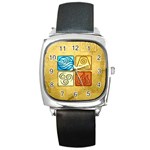 Avatar Watch Square Metal Watch