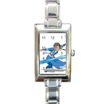 Avatar Watch Rectangular Italian Charm Watch