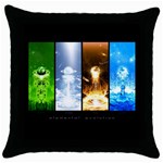 Avatar Pillow Throw Pillow Case (Black)