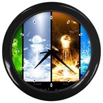 Avatar Clock Wall Clock (Black)