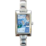 Avatar Watch Rectangular Italian Charm Watch