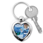 Katara-mix-avatar-the-last-airbender-2801697-1023-621 Key Chain (Heart)