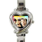 akepmg Heart Italian Charm Watch