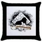 RKjf-14c-1 Throw Pillow Case (Black)