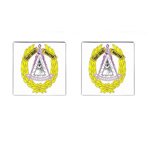 PGM Cufflinks (Square) from ArtsNow.com Front(Pair)