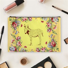 Donkey foal Cosmetic Bag (Large) from ArtsNow.com Front