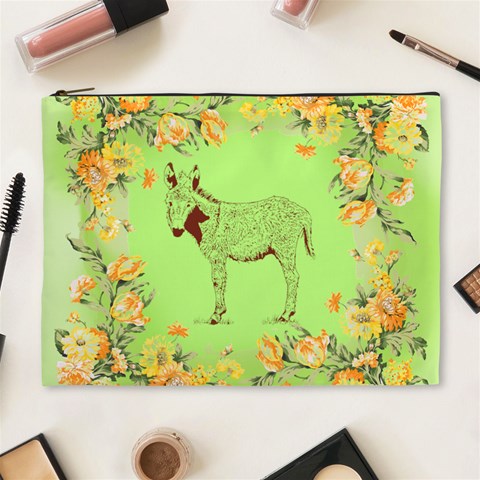 Donkey foal Cosmetic Bag (XL) from ArtsNow.com Front