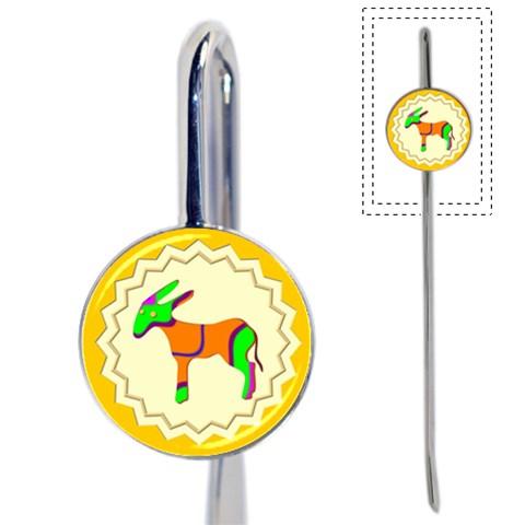Funky Donkey Book Mark from ArtsNow.com Front
