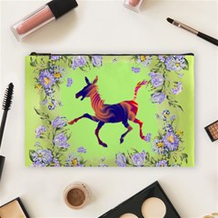 Funny Donkey Cosmetic Bag (Large) from ArtsNow.com Front