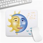 SunMoonStars2 Large Mousepad