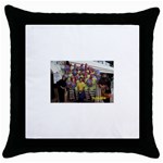 photo 1 Throw Pillow Case (Black)