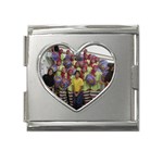 photo 1 Mega Link Heart Italian Charm (18mm)