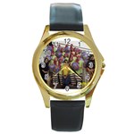 photo 1 Round Gold Metal Watch