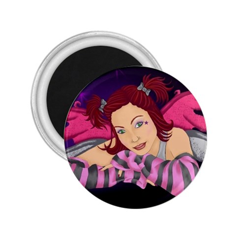 Vixember Logo 2.25  Magnet from ArtsNow.com Front
