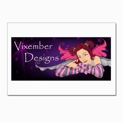 Vixember Logo Postcards 5  x 7  (Pkg of 10) from ArtsNow.com Front