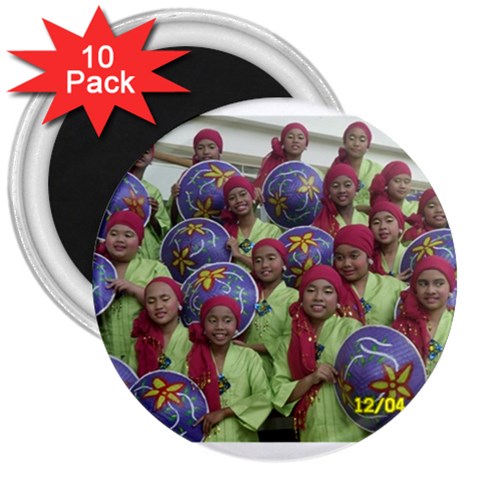 SDC10170 3  Magnet (10 pack) from ArtsNow.com Front