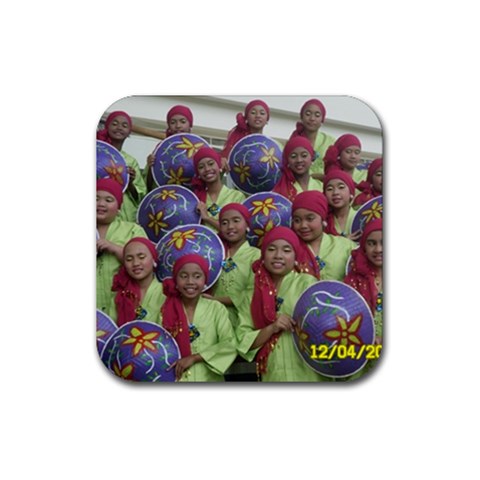 SDC10170 Rubber Coaster (Square) from ArtsNow.com Front