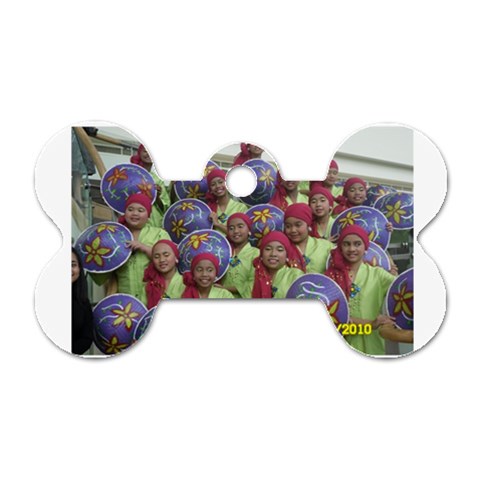 SDC10170 Dog Tag Bone (One Side) from ArtsNow.com Front