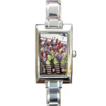 SDC10169 Rectangular Italian Charm Watch