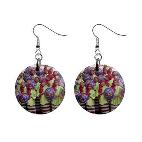 SDC10169 1  Button Earrings from ArtsNow.com Front