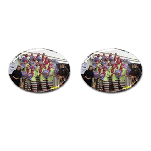SDC10169 Cufflinks (Oval) from ArtsNow.com Front(Pair)