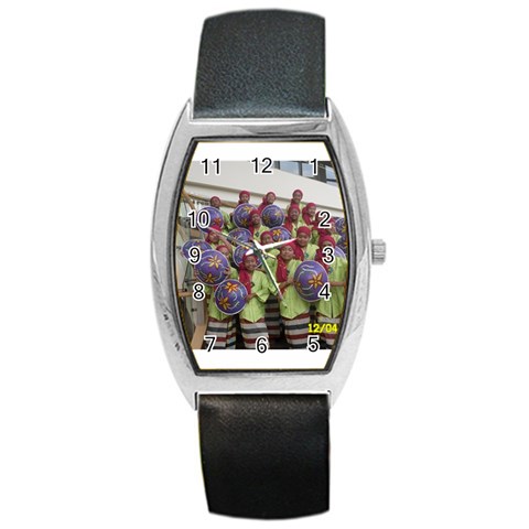 SDC10168 Barrel Style Metal Watch from ArtsNow.com Front