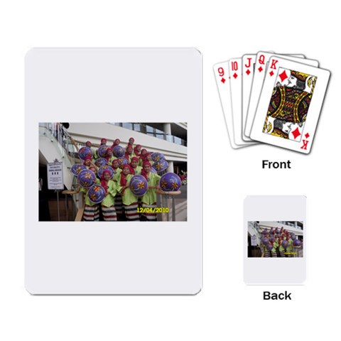 SDC10168 Playing Cards Single Design from ArtsNow.com Back