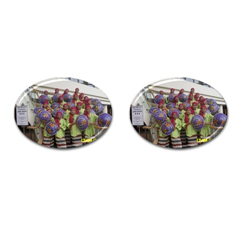 SDC10168 Cufflinks (Oval) from ArtsNow.com Front(Pair)
