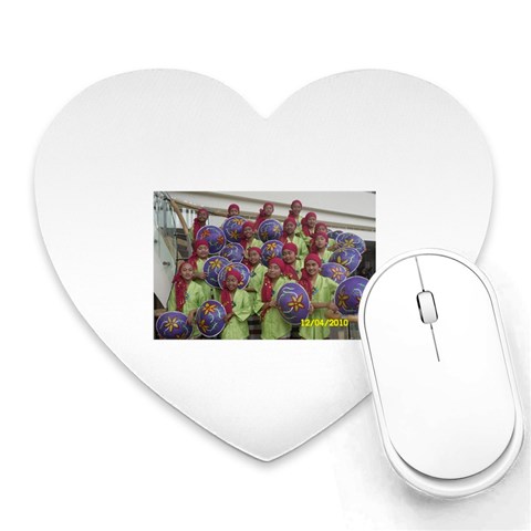 SDC10167 Mousepad (Heart) from ArtsNow.com Front