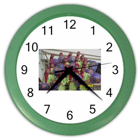 SDC10167 Color Wall Clock from ArtsNow.com Front
