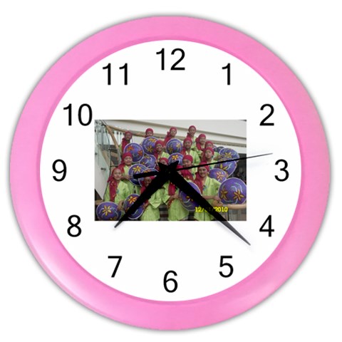 SDC10167 Color Wall Clock from ArtsNow.com Front
