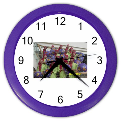 SDC10167 Color Wall Clock from ArtsNow.com Front