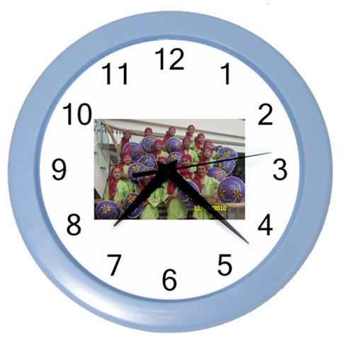 SDC10167 Color Wall Clock from ArtsNow.com Front