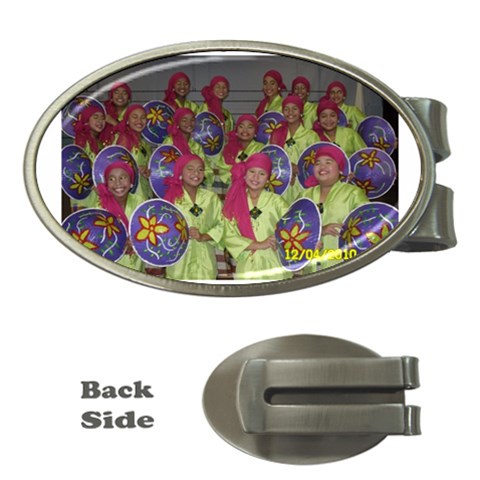 SDC10129 Money Clip (Oval) from ArtsNow.com Front