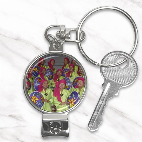 SDC10129 Nail Clippers Key Chain from ArtsNow.com Front