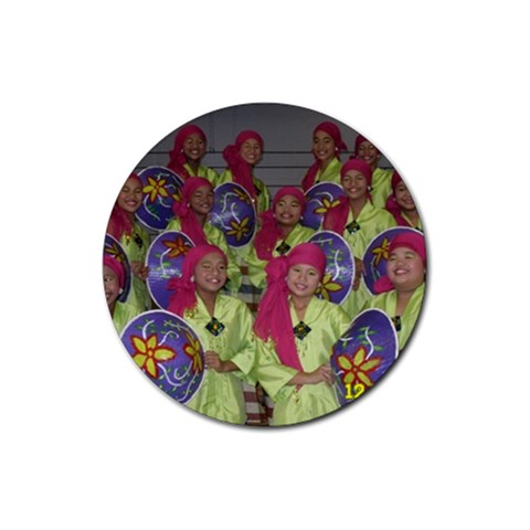 SDC10129 Rubber Coaster (Round) from ArtsNow.com Front