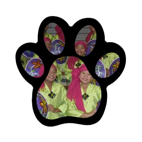 SDC10129 Magnet (Paw Print) from ArtsNow.com Front