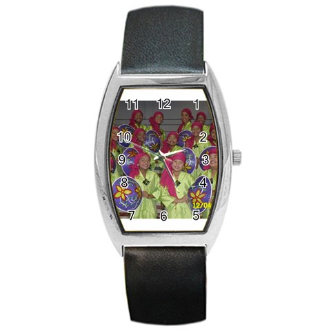 SDC10129 Barrel Style Metal Watch from ArtsNow.com Front