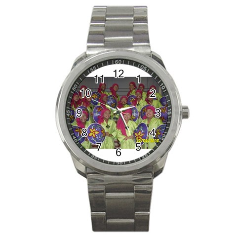 SDC10129 Sport Metal Watch from ArtsNow.com Front