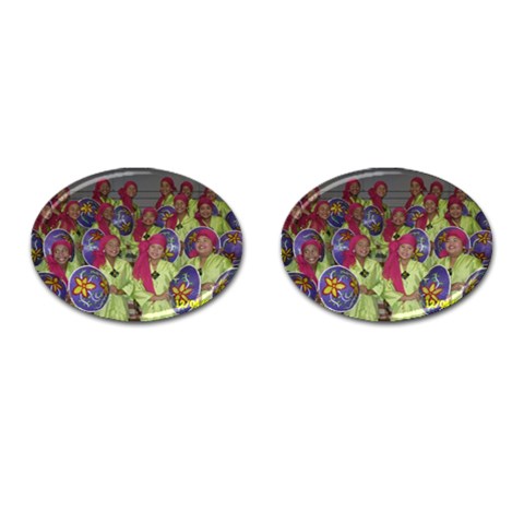 SDC10129 Cufflinks (Oval) from ArtsNow.com Front(Pair)