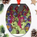 SDC10129 Oval Ornament (Two Sides)