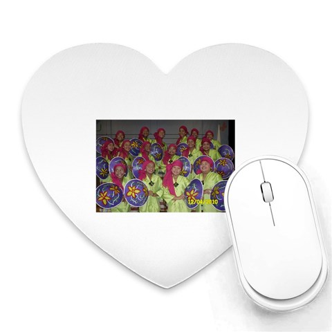 SDC10129 Mousepad (Heart) from ArtsNow.com Front