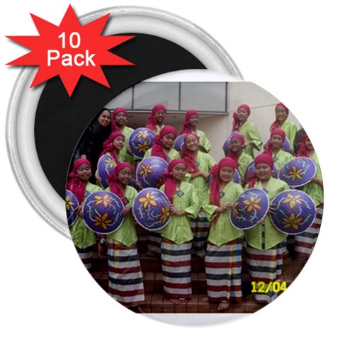 SDC10162 3  Magnet (10 pack) from ArtsNow.com Front