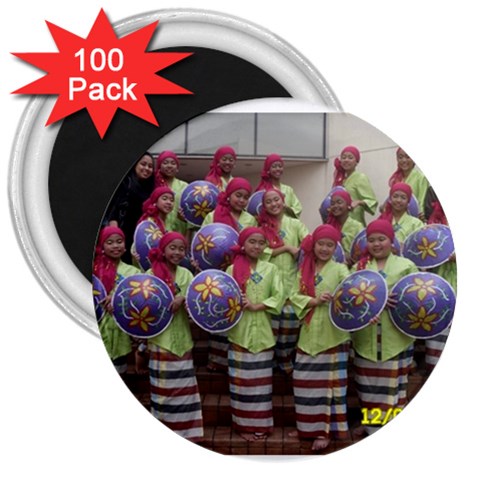 SDC10162 3  Magnet (100 pack) from ArtsNow.com Front