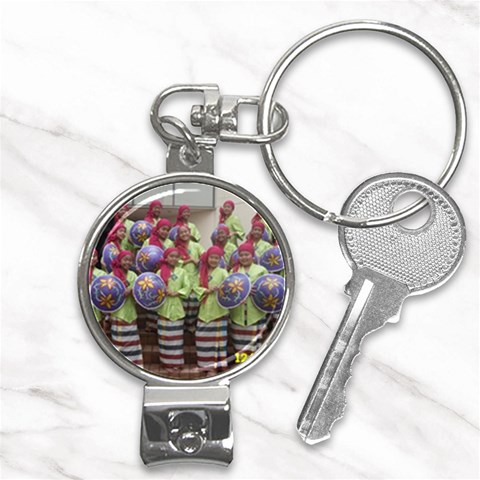 SDC10162 Nail Clippers Key Chain from ArtsNow.com Front