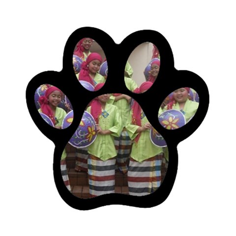SDC10162 Magnet (Paw Print) from ArtsNow.com Front