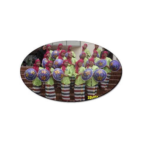 SDC10162 Sticker Oval (10 pack) from ArtsNow.com Front