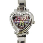SDC10162 Heart Italian Charm Watch