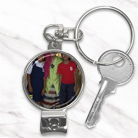 SDC10132 Nail Clippers Key Chain from ArtsNow.com Front