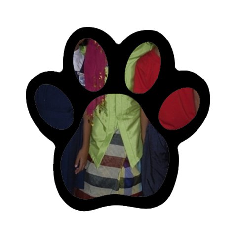 SDC10132 Magnet (Paw Print) from ArtsNow.com Front